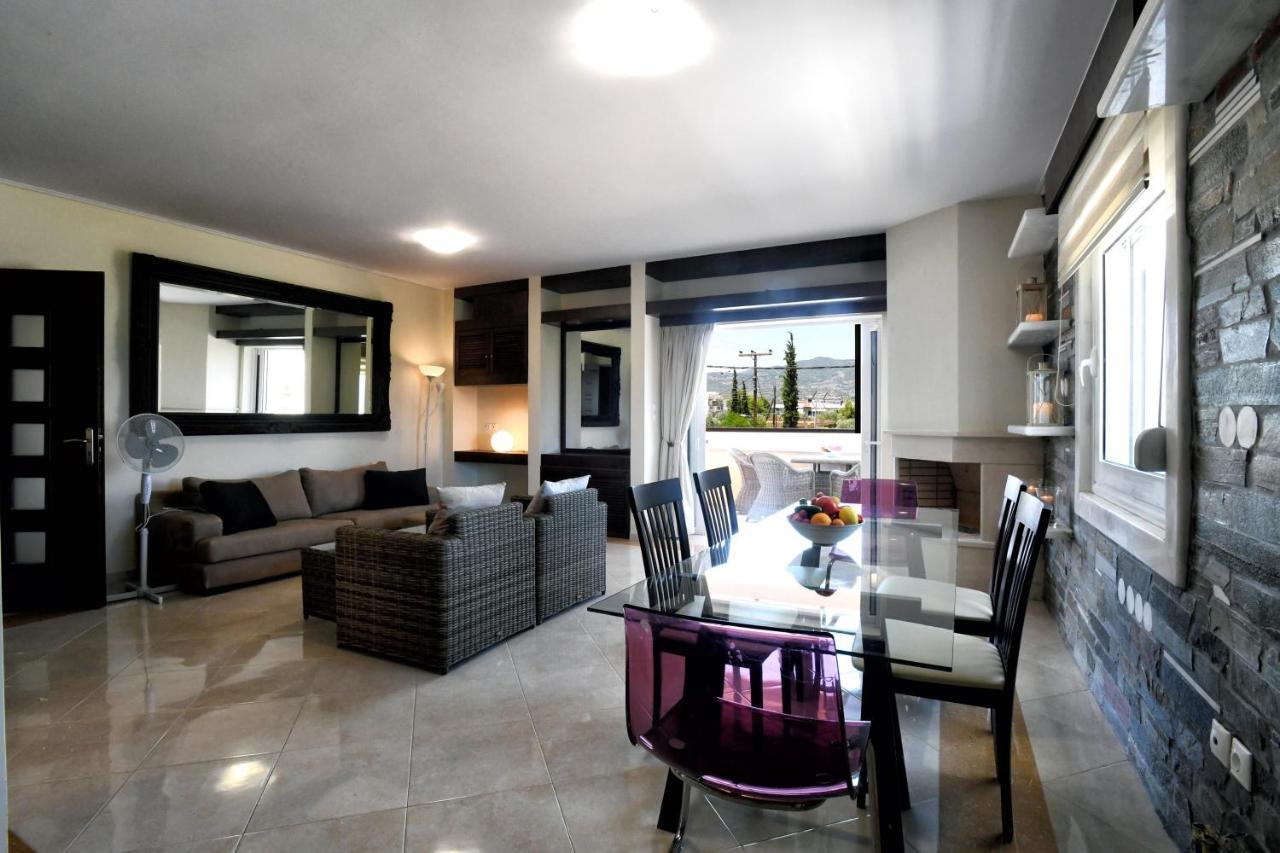 Апартаменти Livas Almyri Seafront Flat Като-Алмірі Екстер'єр фото