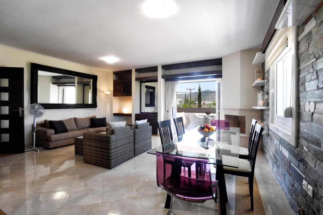 Апартаменти Livas Almyri Seafront Flat Като-Алмірі Екстер'єр фото